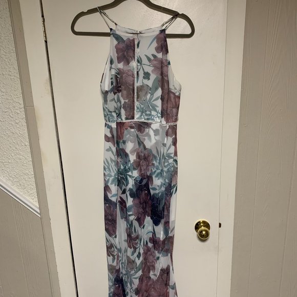Charlotte Russe | Women's Sleeveless Floral Dress Size Large - Picture 1 of 5